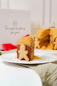 Plátano nutella Navideño