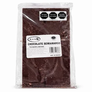 Chocolate Semiamargo 500gs ALBARICOQUE