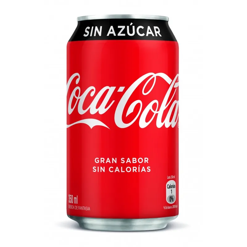 Coca-Cola Sin Azúcar lata 350cc