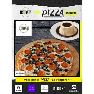 Combo The1One Pepperoni individual + Pannacotta