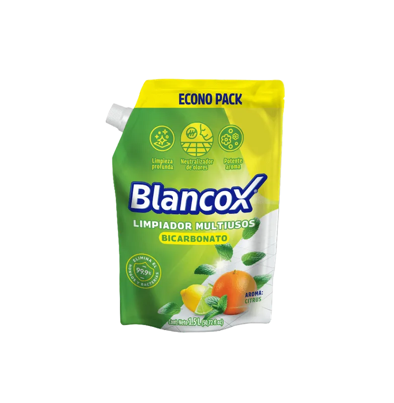 LIMPIADOR MULTIUSOS BLANCOX BICARBONATO 1500ML LIMPIADOR MULTIUSOS BLANCOX BICARBONATO 1500ML