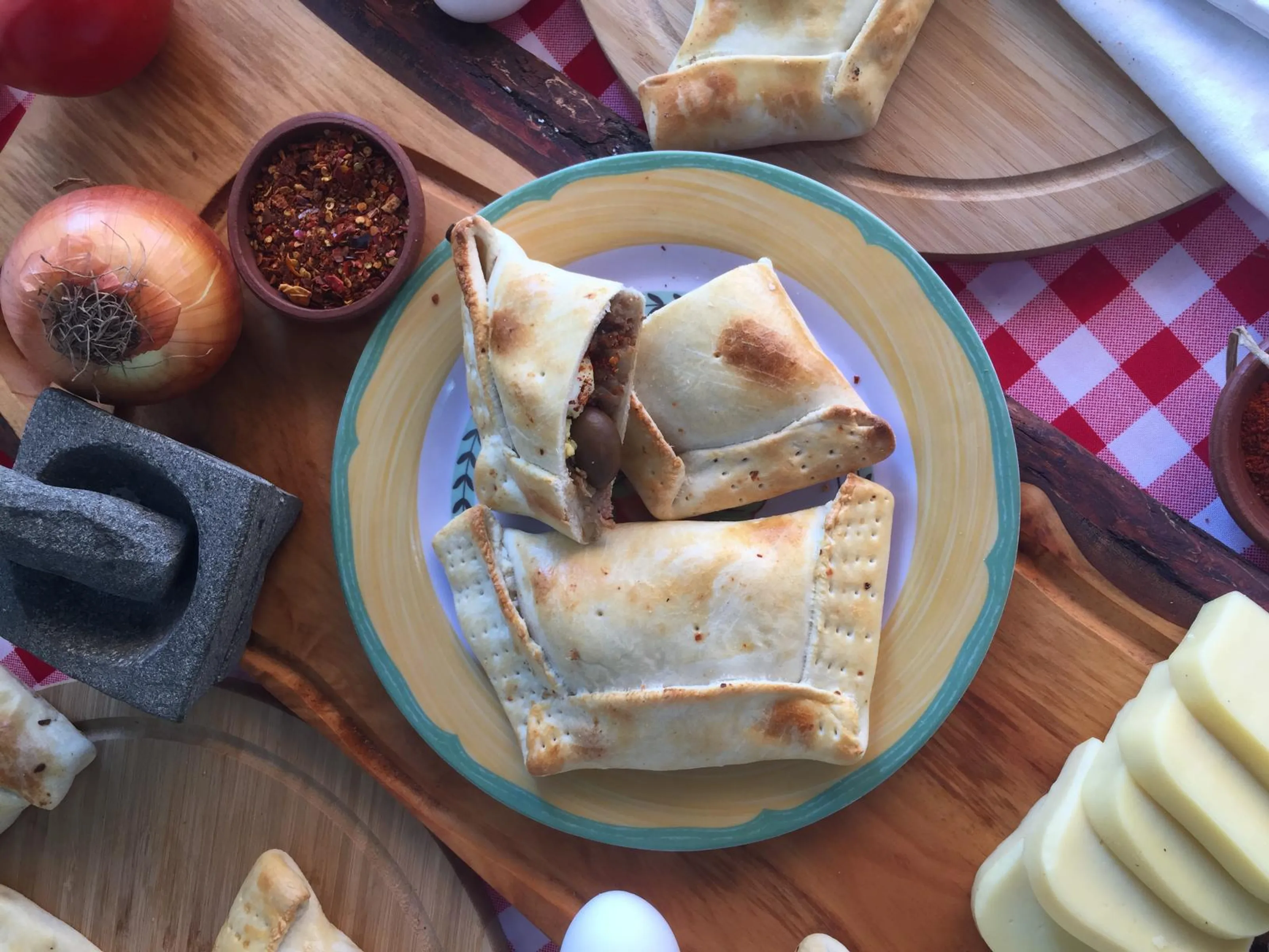 Empanada de pino merkén La Temucana Pide online