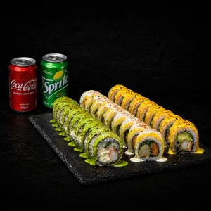 New Trilogía acevichado (30 piezas) + 2 latas de bebida