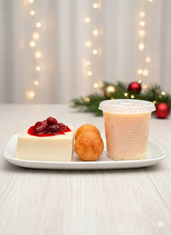 Natilla Personal + arroz 09oz + 2 Buñuelos