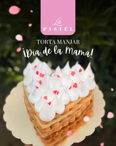 Torta Corazón CON AZÚCAR