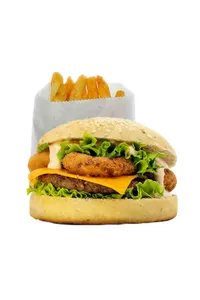 Burger Soya Brothers + Papas