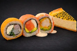 30 piezas vip + cheesecake de maracuya