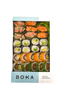 Fresh Party Box (31 pzs + edam + 2 salsas) SOLO EN BOKA.CL