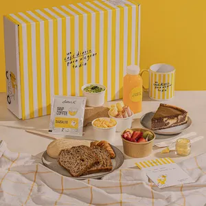 Desayuno panera con tazón