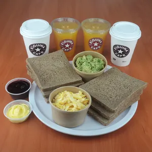 Desayuno tradicional para dos