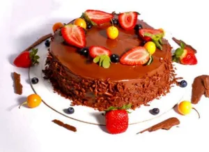 Torta de chocolate al 70 cacao de 23cm