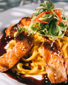 Pasta Con Pollo A La Huancaína