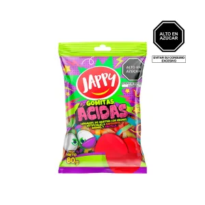 Gomitas acidas Jappy Culebritas x 80gr