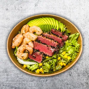 Bowl Atun y Camaron +