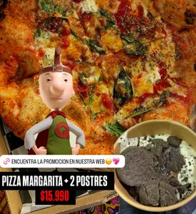 MARGARITA + 2 POSTRES PROMOCION
