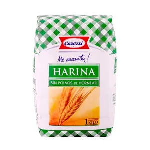 Harina Carozzi s/ polvo, 1 kg