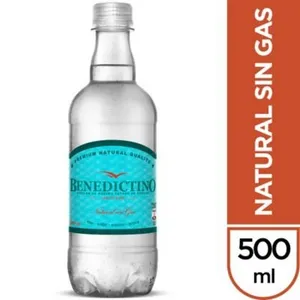 Agua Benedictino sin gas