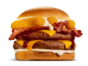 Hamburguesa Stick Mozza Bacon Doble