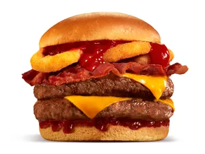 Hamburguesa La Onion Bacon Doble