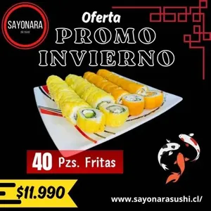 Oferta Promoción invierno 40 Pzs. Tempura - Panko
