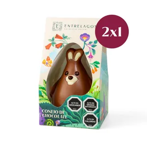 P976 - 2x1 Conejos Alfred chocolate leche 85 gr.