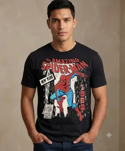POLO SPIDERMAN NEW YORK NEGRO