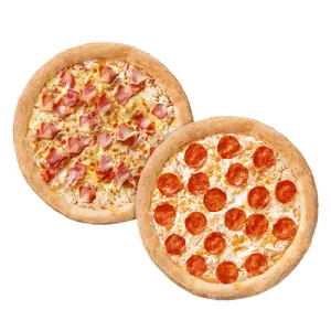 Gran dúo Pepperoni + Cheesy
