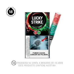Cigarro Lucky Strike Fresh Twist X 20 Und