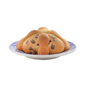Pan de muerto mini con chispas de chocolate SKU 18023