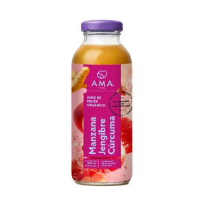 Jugo AMA Manzana Jengibre Cúrcuma