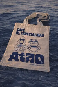 Ecobag Serigrafía Azul