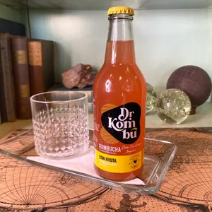 Kombucha Lima, Frambuesa y Jengibre