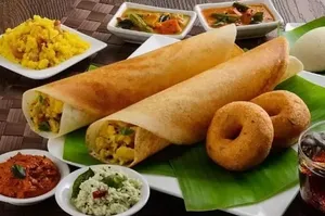 Masala Dosa Combo (Dosa +  Vadas)