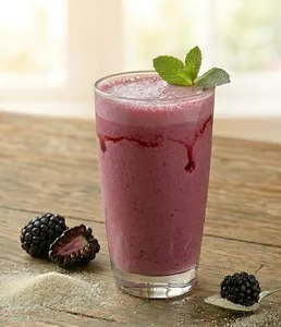 VASO MORA EN LECHE
