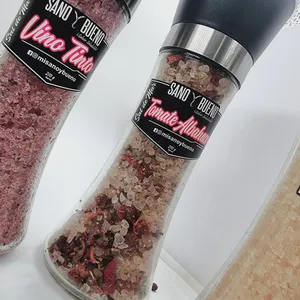 Molinillo Sal con Vino Tinto