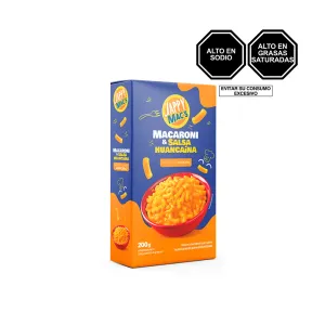Fideos Macaroni & Salsa Huancaina Jappy Snacks x 200 g
