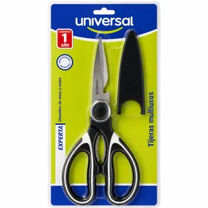 TIJERAS MULTIUSOS UNIVERSAL ACERO INOXIDABLE X 1 UND