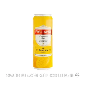 RTD Piscano Maracuyá lata 355 ml
