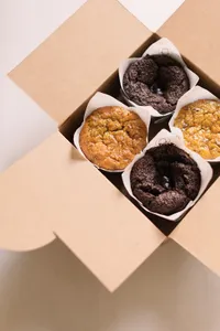 Caja 4 queques veganos
