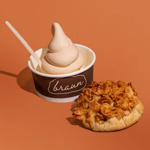 Galleta & Helado Caramelo + Topping