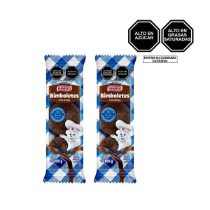 Pack (2 Keke Bimbolete Chispas Chocolate x 105 g)