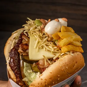 Hamburguesa Prehistorica