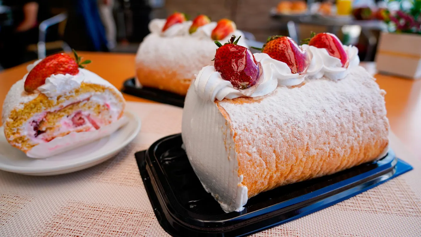 Postre de pastelería