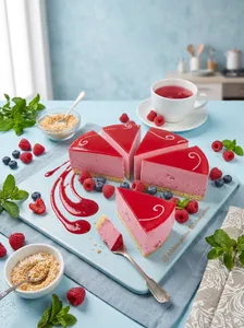 Porcion Torta De Yogurth