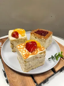 Especial fresa melocotón y arequipe