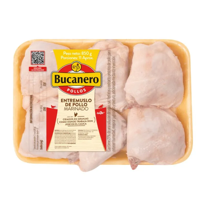 Entremuslos bucanero marinados x bandeja Entremuslos bucanero marinados x bandeja