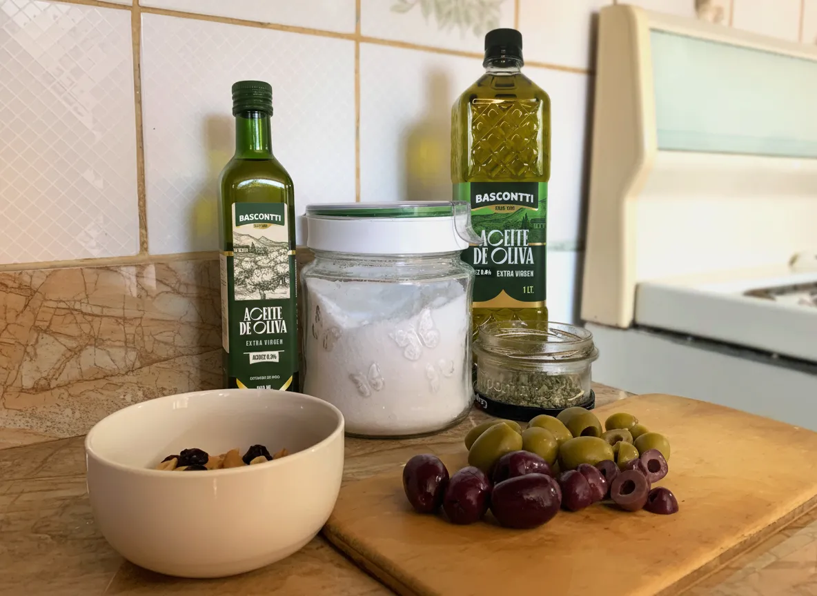 Retrato del fundador o un detalle de la cosecha de aceitunas.