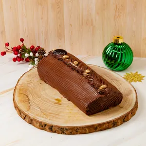 Tronco navideño praliné fam