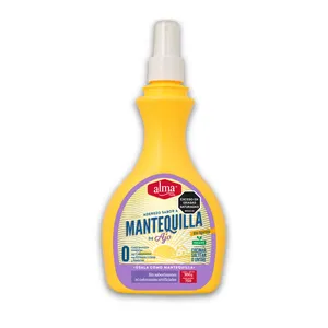 Aderezo alma foods sabor a mantequilla de ajo 300 gr spray