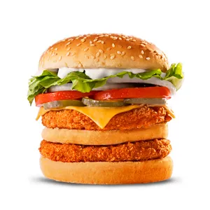 Hamburguesa Doble Pollo